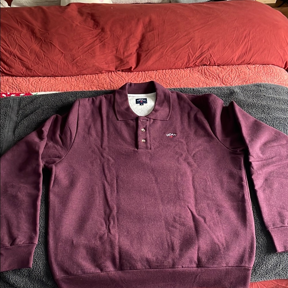 Noah NYC Men's Burgundy Sweater